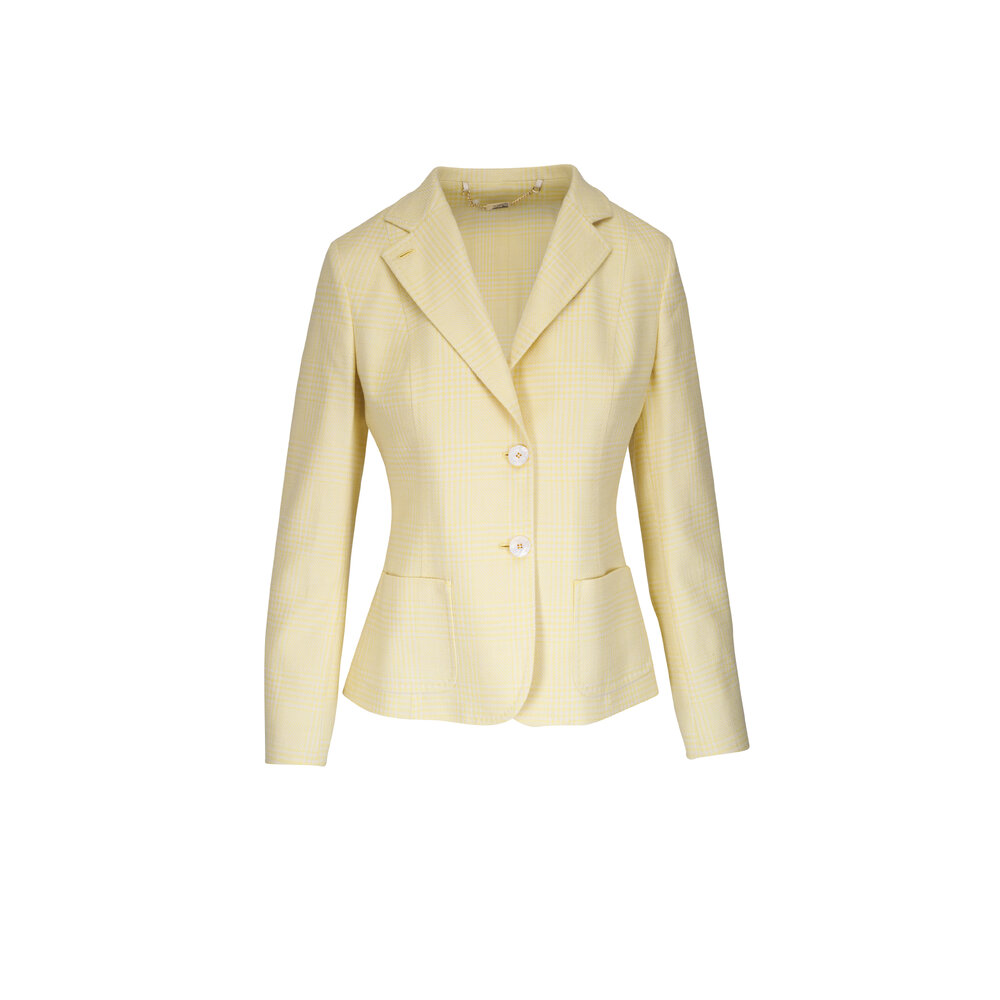 ダウンジャケット・コート +DEINET+ GOLD BOTTON TWEED JACKET IN CREAM KDBFU4S25113100F uploading-1415836.jpg