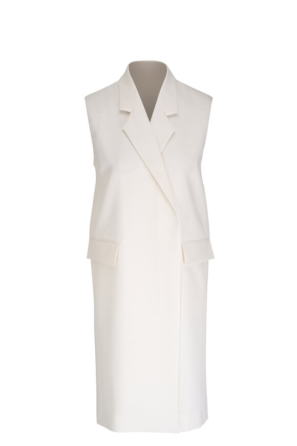 Totême - Grain de Poudre Off-White Coat 