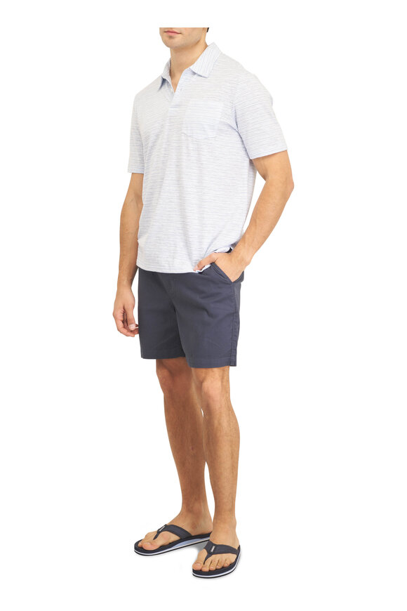 Faherty Brand Essential Blue Nights Drawstring Shorts - view 2