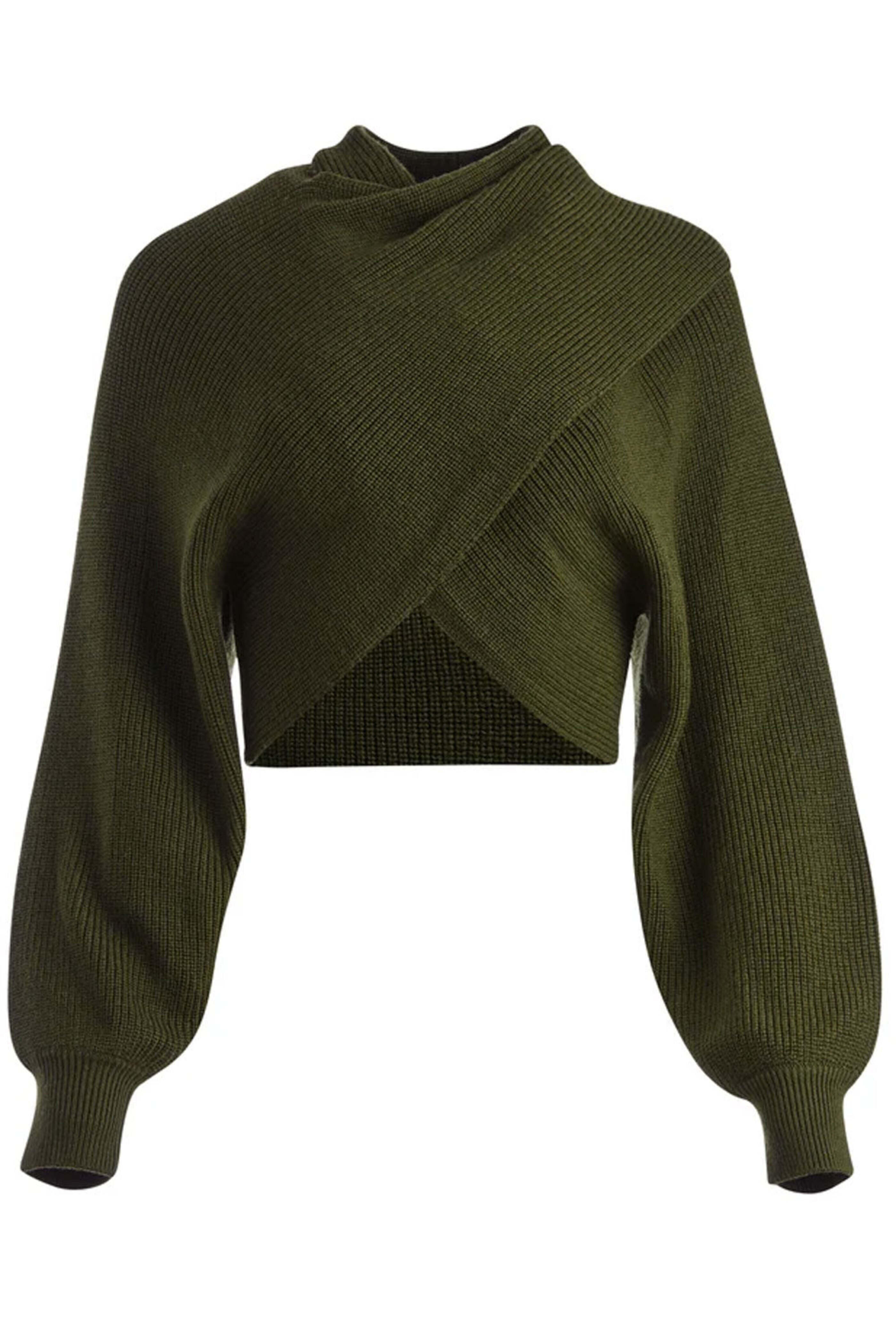 Alice & Olivia - Olive Reversible Mora Pullover