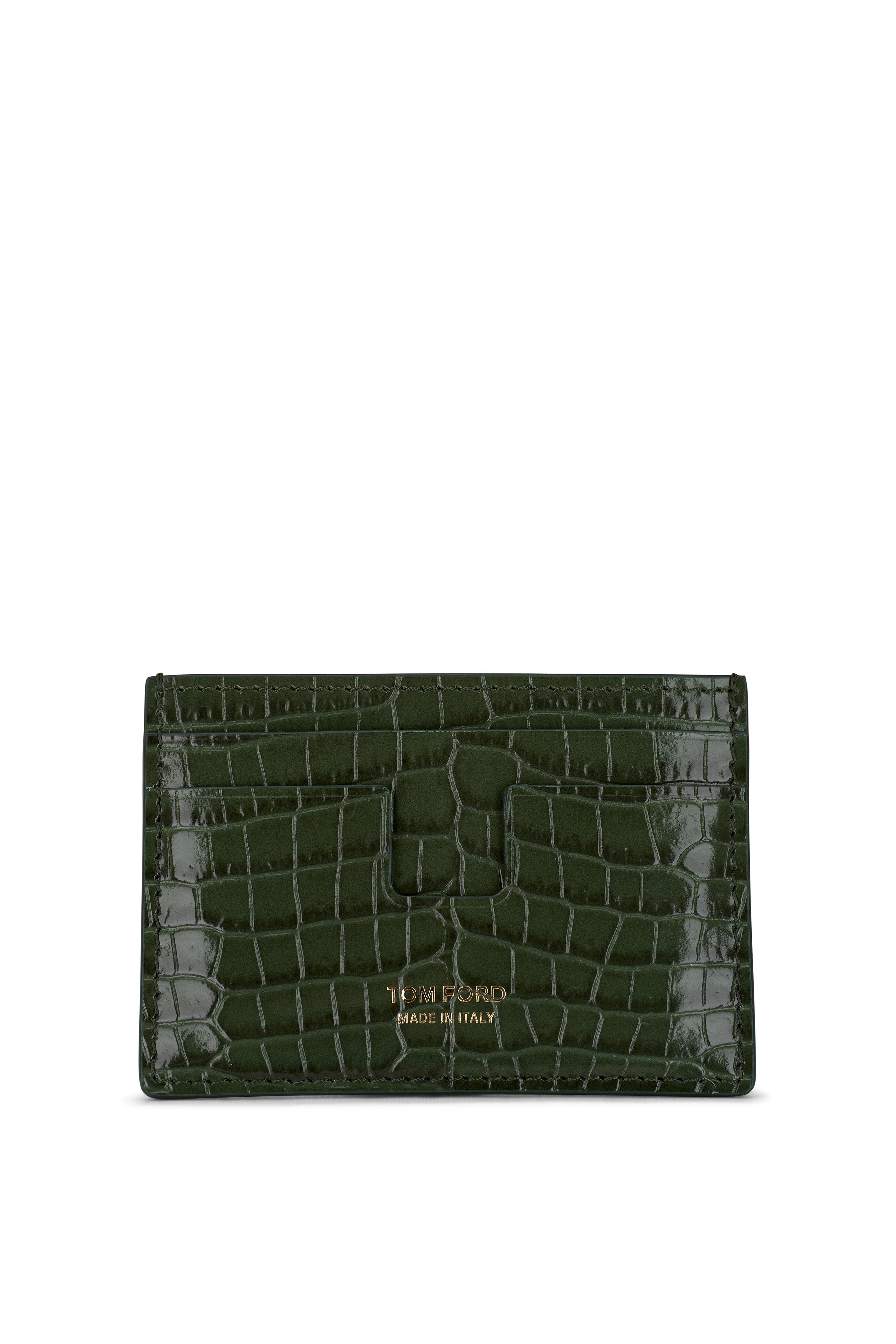 Tom Ford leather offers card holder