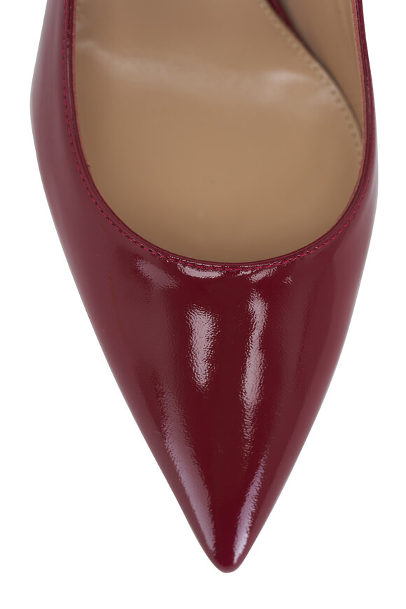 Gianvito Rossi - Rouge Glossy Leather Pump, 70mm