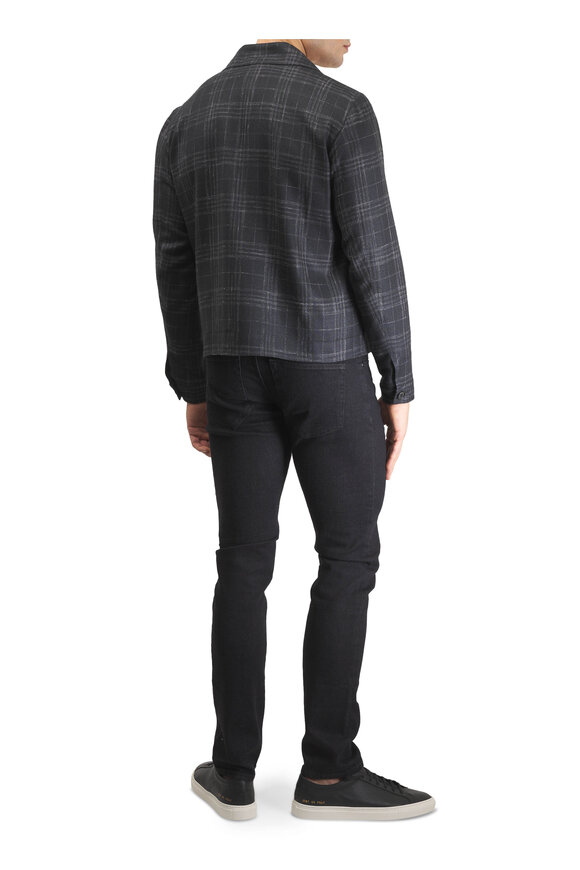 PT Torino Jazz Black Stretch Denim Five Pocket Pant - view 3