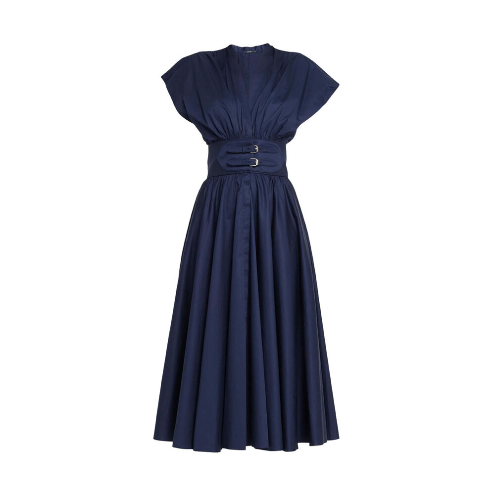 Alexis - Blue Jaden Midi Dress | Mitchell Stores
