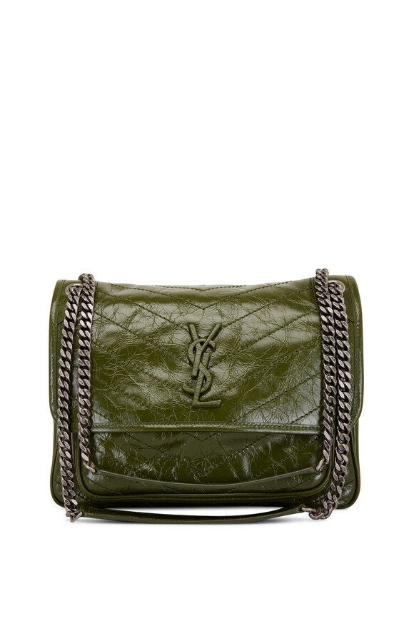 Saint Laurent - Niki Dark Pine Medium Shoulder Bag