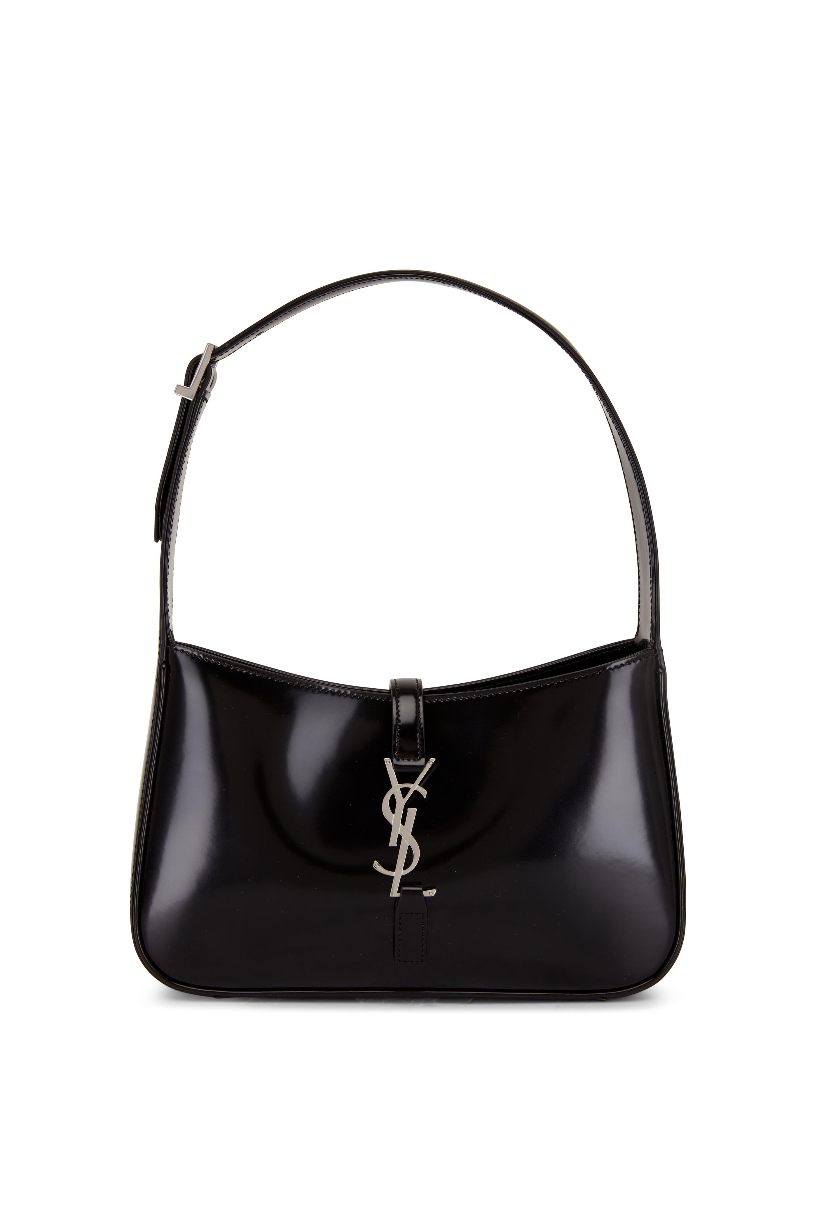 LUCKY Brand Francoise Hobo Shoulder Bag Black Whipstitch Pebbled Leat‏her  $189