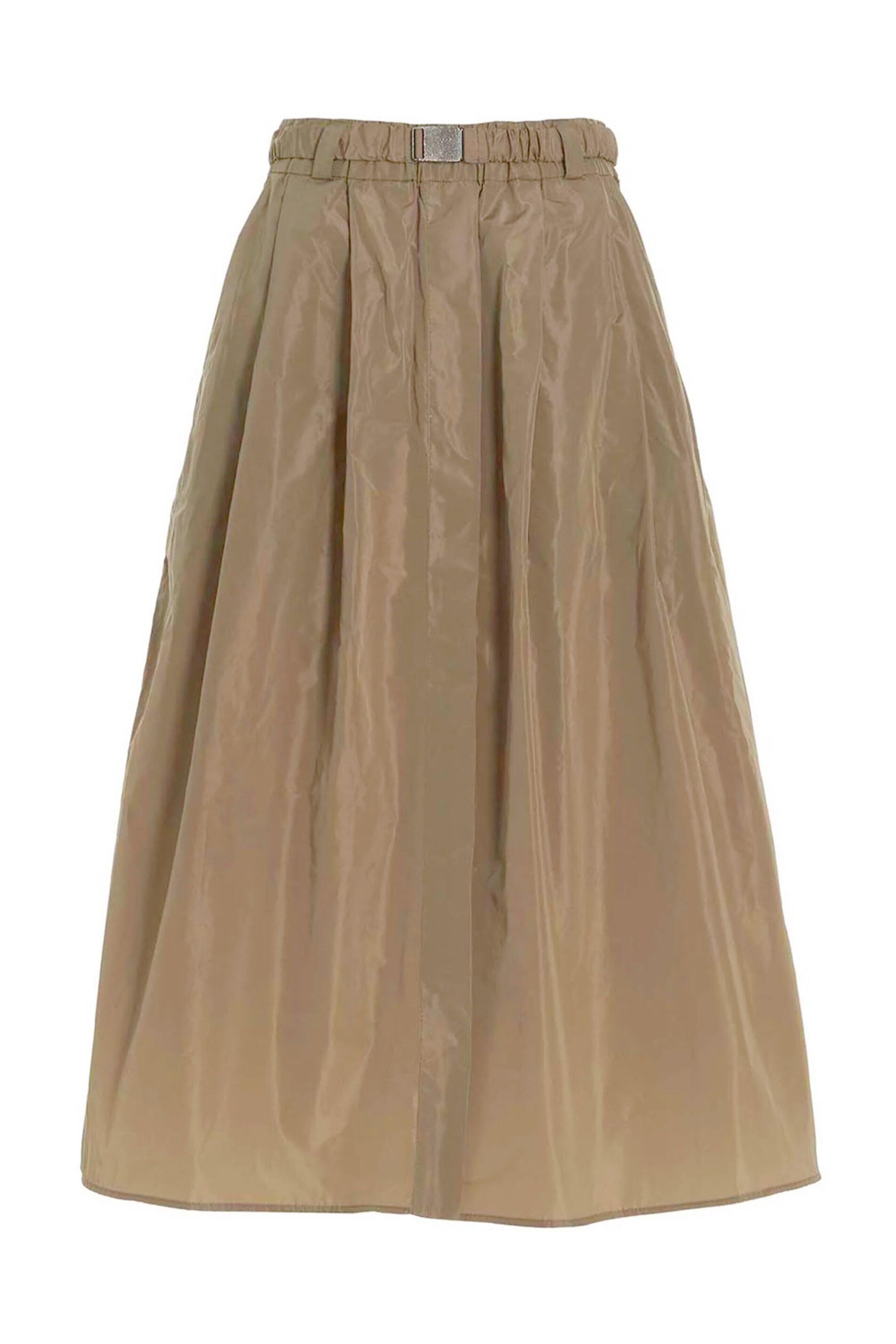 Brunello Cucinelli - Dust Taffeta Skirt