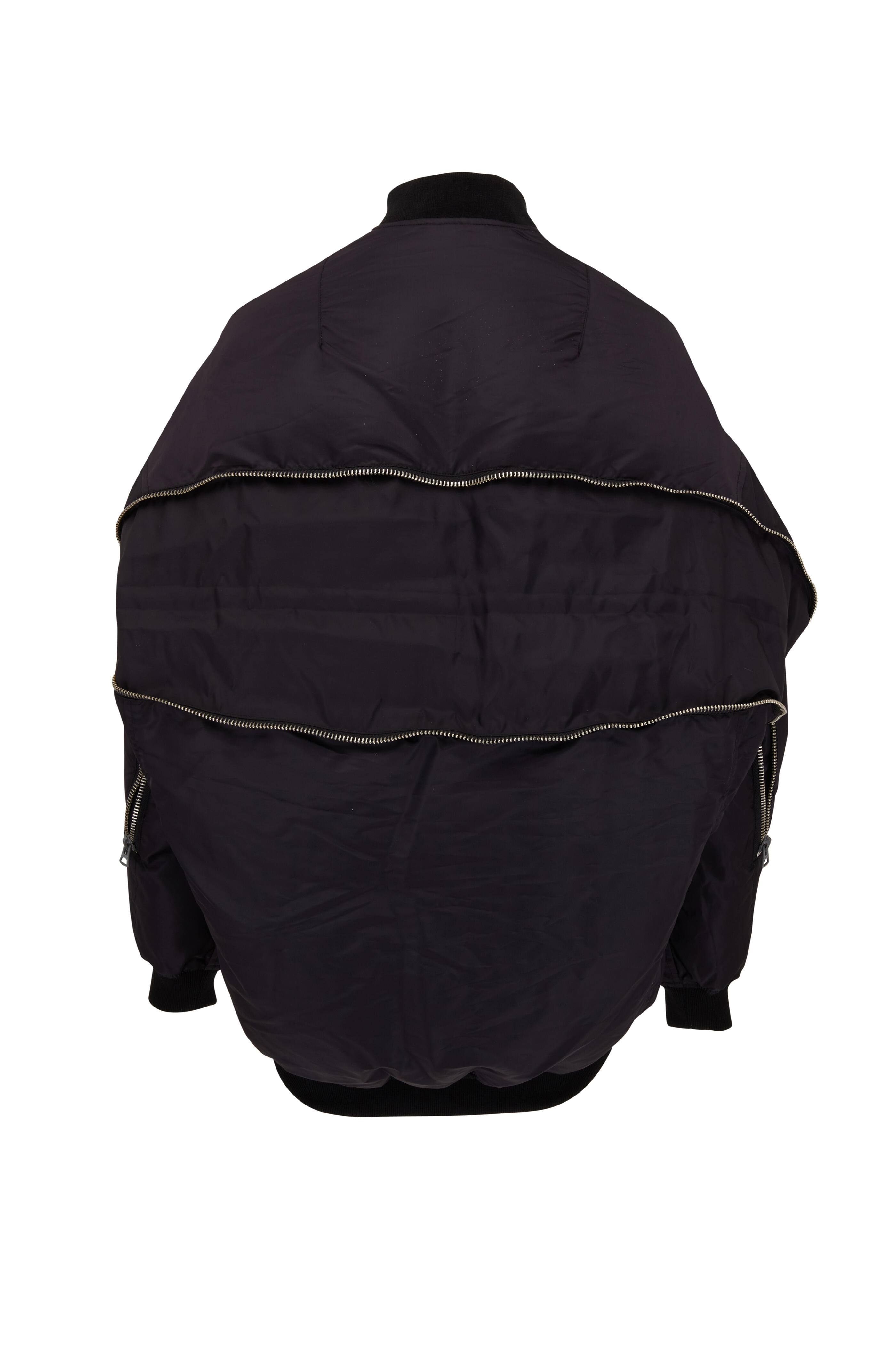 R13 - Black Zip Out Down Bomber | Mitchell Stores