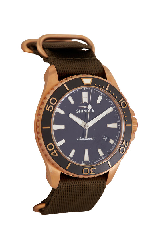 Shinola - Monster Black Automatic Watch, 43mm