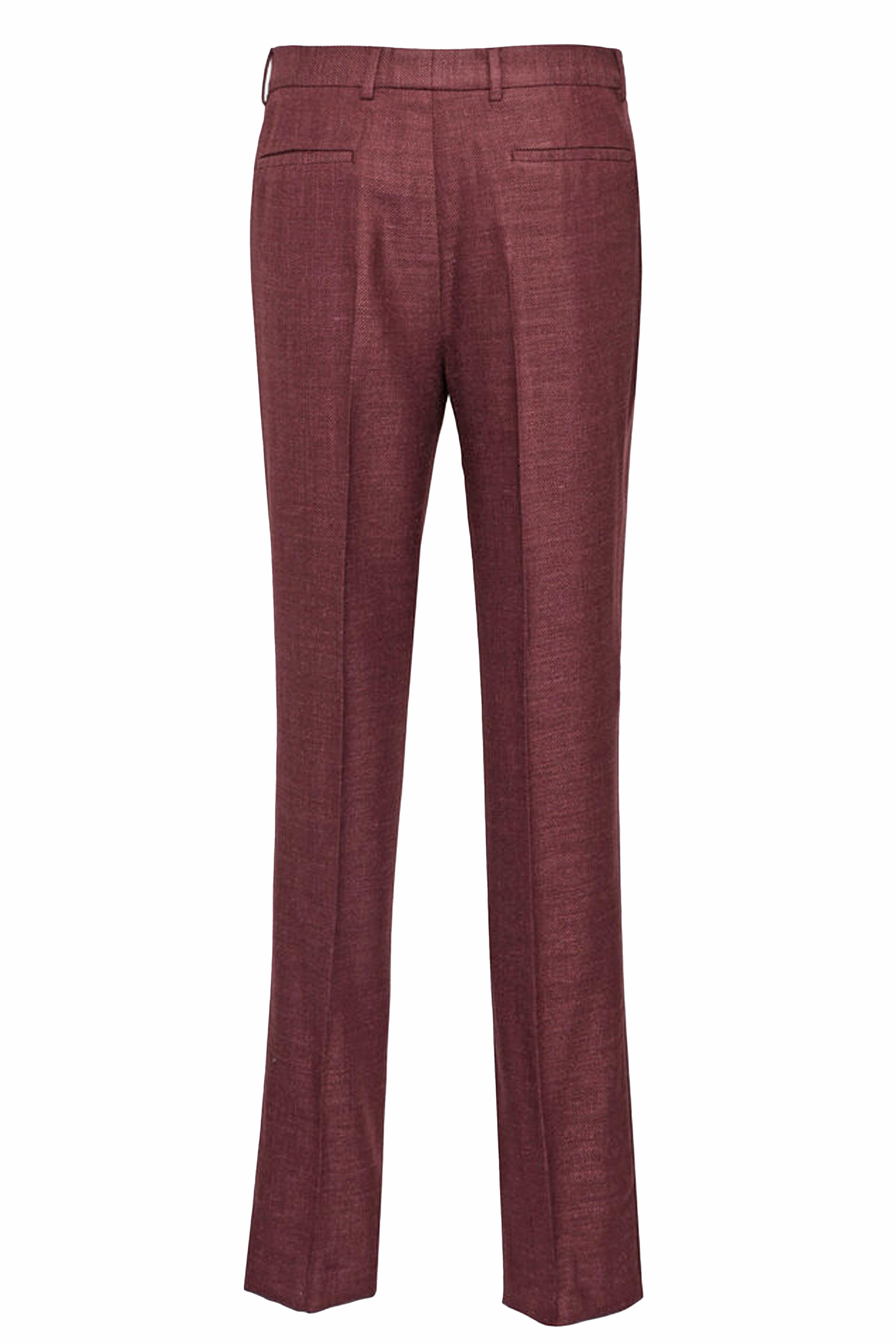 Brunello Cucinelli - Burgundy Single Breasted Suit
