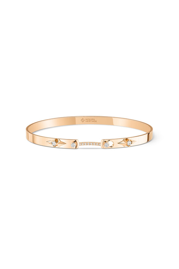 Nouvel Heritage Reverie Rose Gold Bangle