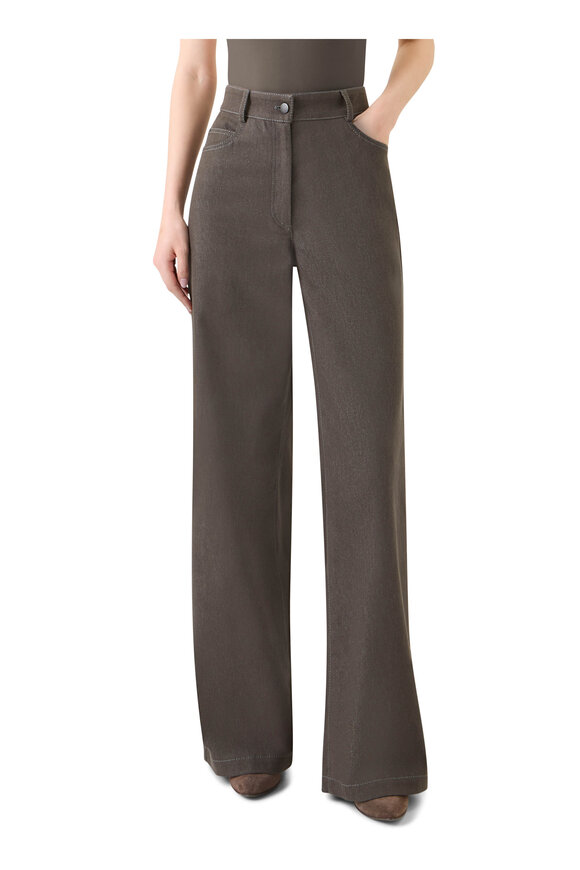 Fendi - Black Tech Fabric Embossed FF Legging | Mitchell Stores