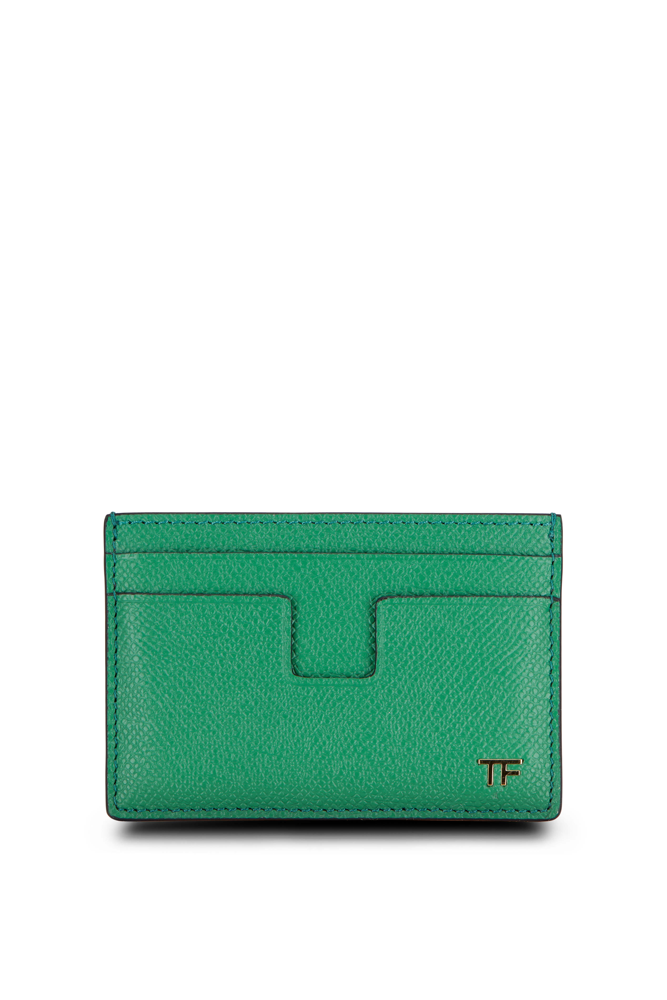 Tom Ford - Green Leather Card Case | Mitchell Stores