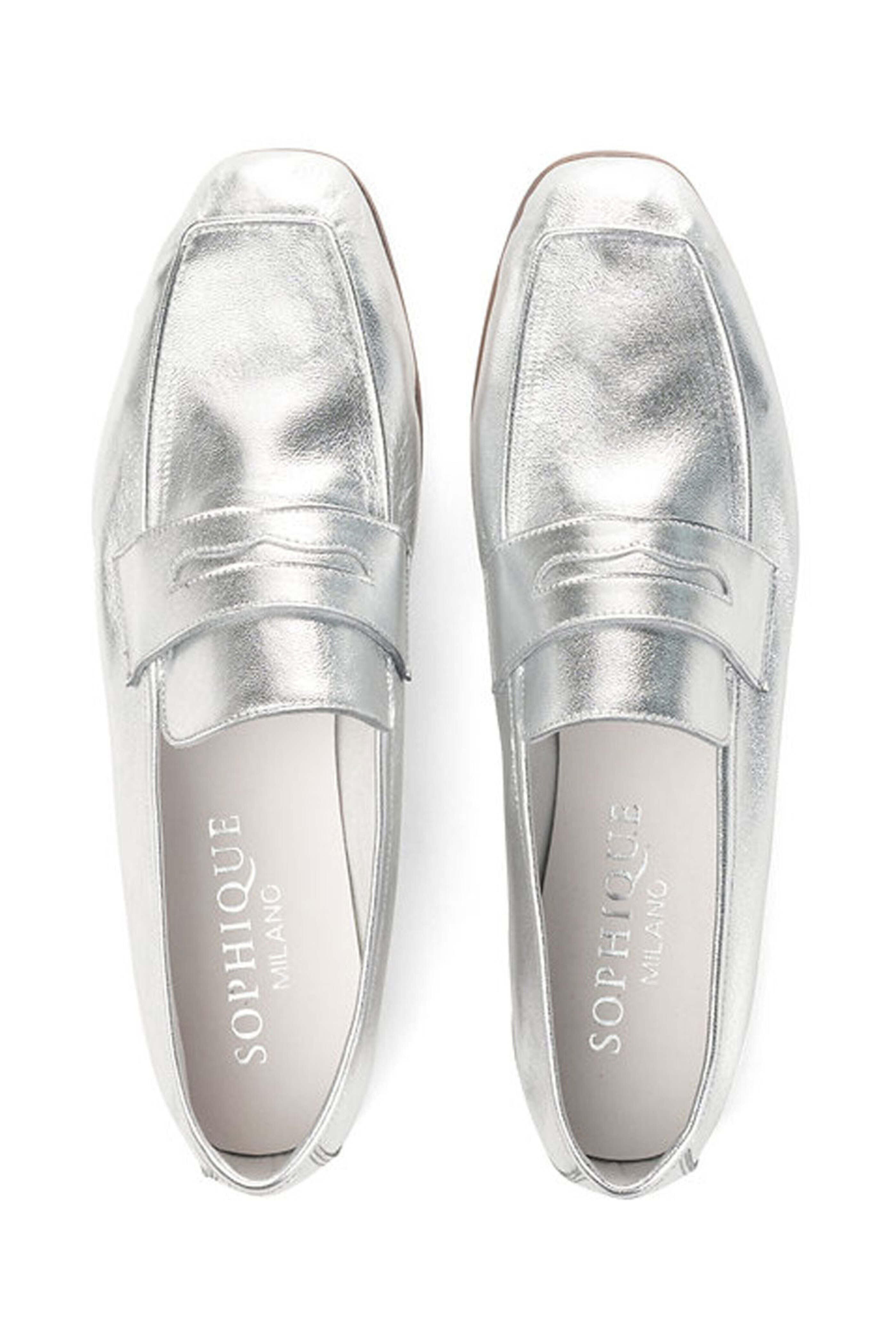 Sophique Milano - Essenziale Loafer in Silver