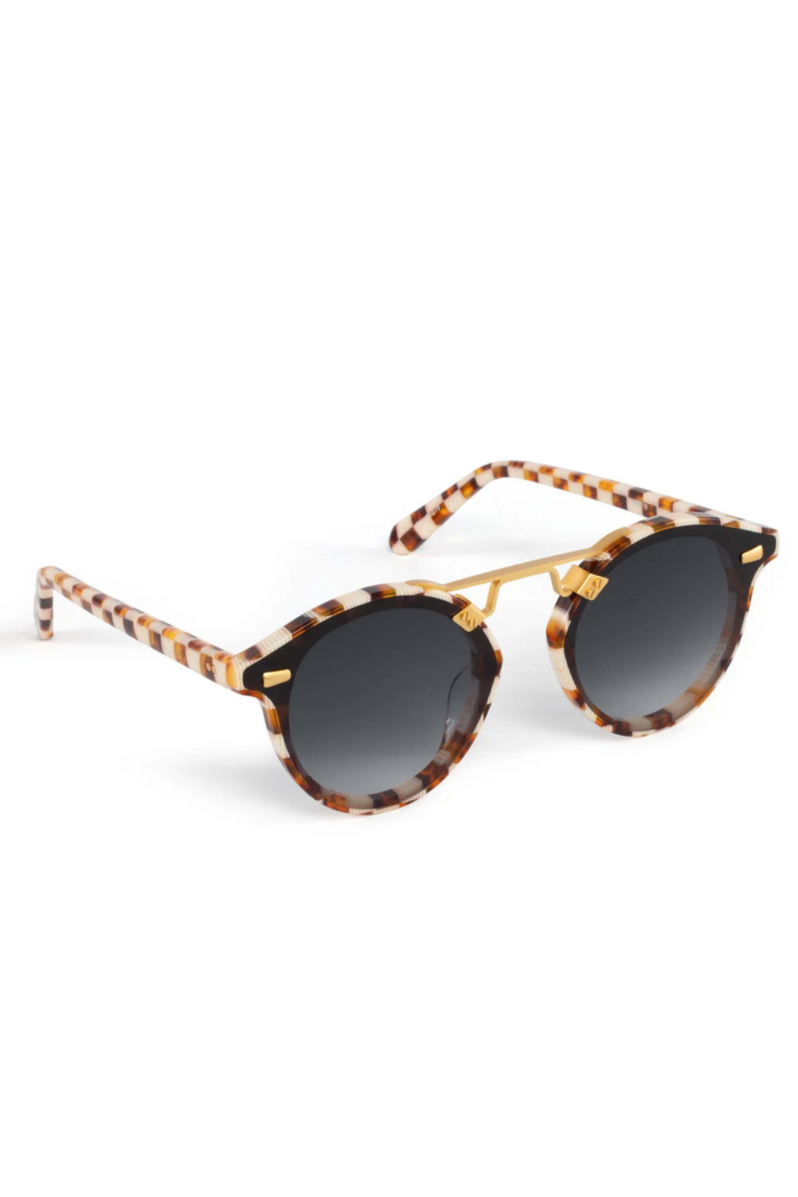 Krewe - St. Louis Nylon Sunglasses in Caffe