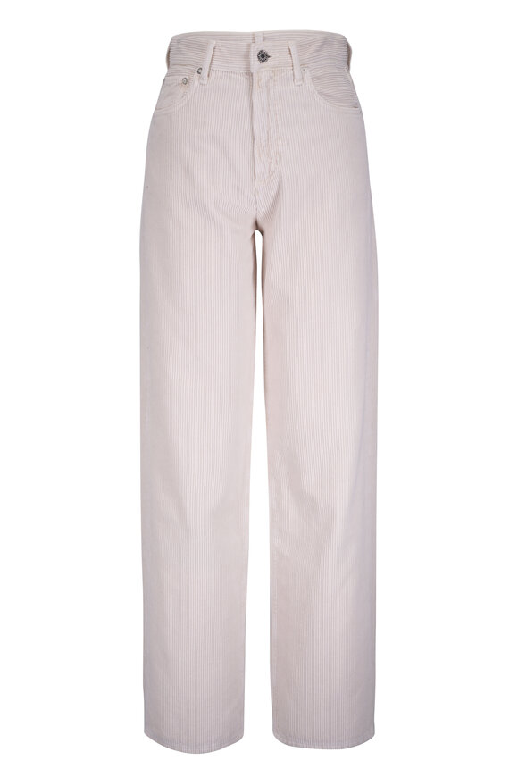 Agolde Ren 32 Bone Corduroy Jean - view 1