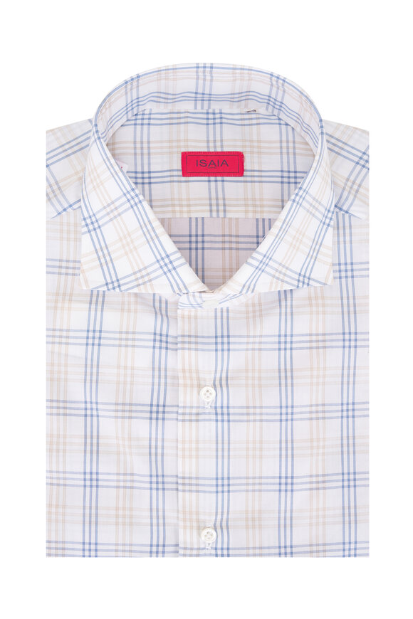 Brunello Cucinelli - Purple Wide Striped Slim Fit Dress Shirt