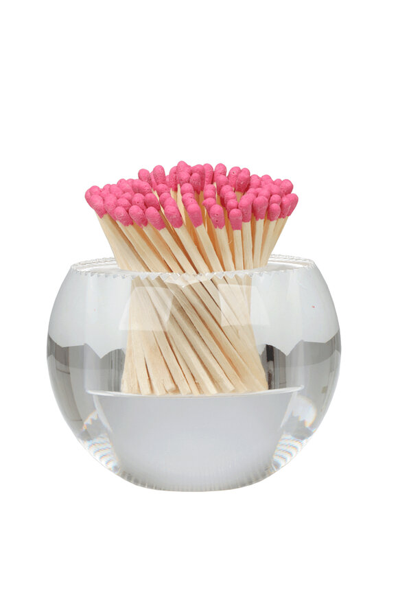 Tart By Taylor Acrylic Match Striker with Pink Matches