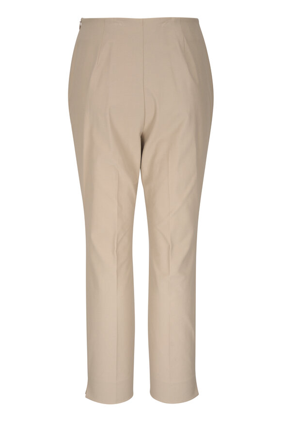 Lafayette 148 New York - Stanton Khaki Stretch Twill Pant 