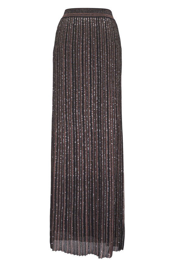 VIP【関税送料無料】希少 BRUNELLO CUCINELLI DARK GREY SKIRT Brunello Cucinelli - Gray Wool A-Line Midi Skirt