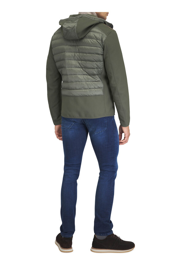Parajumpers Nolan Rosemary Mixed Media Down Jacket - view 3