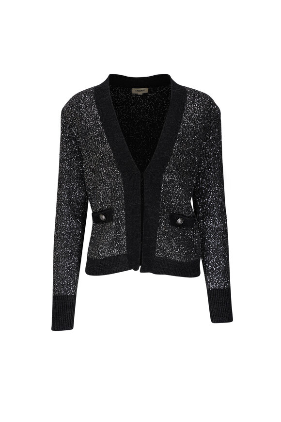 L'Agence - Jinny Sequin Cardigan 