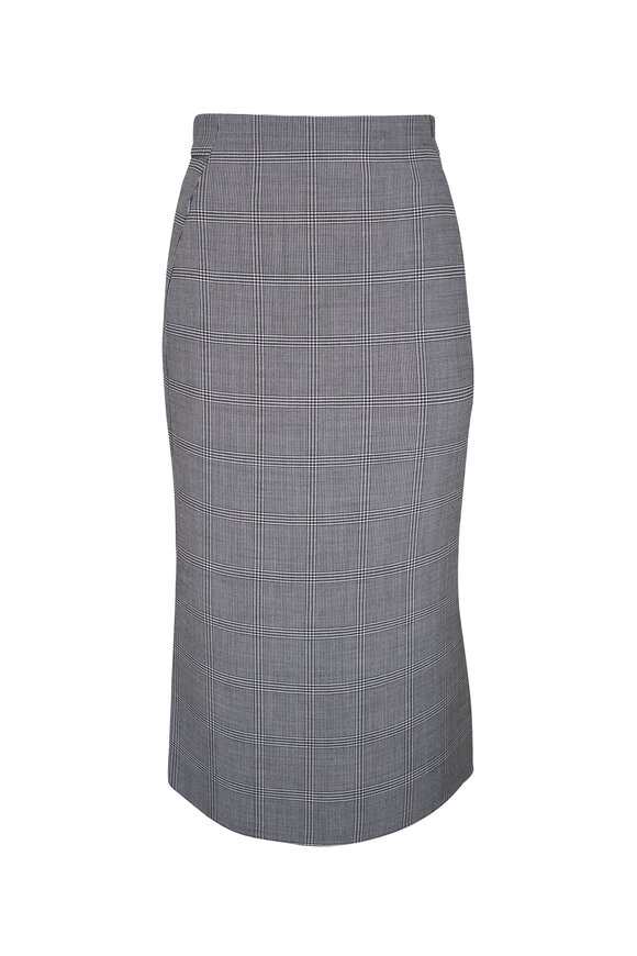Akris - Prince of Wales Check Pencil Skirt