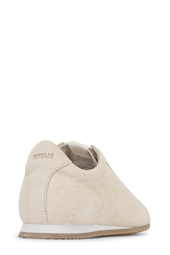 Totême Flex Stone Suede Sneaker - view 4