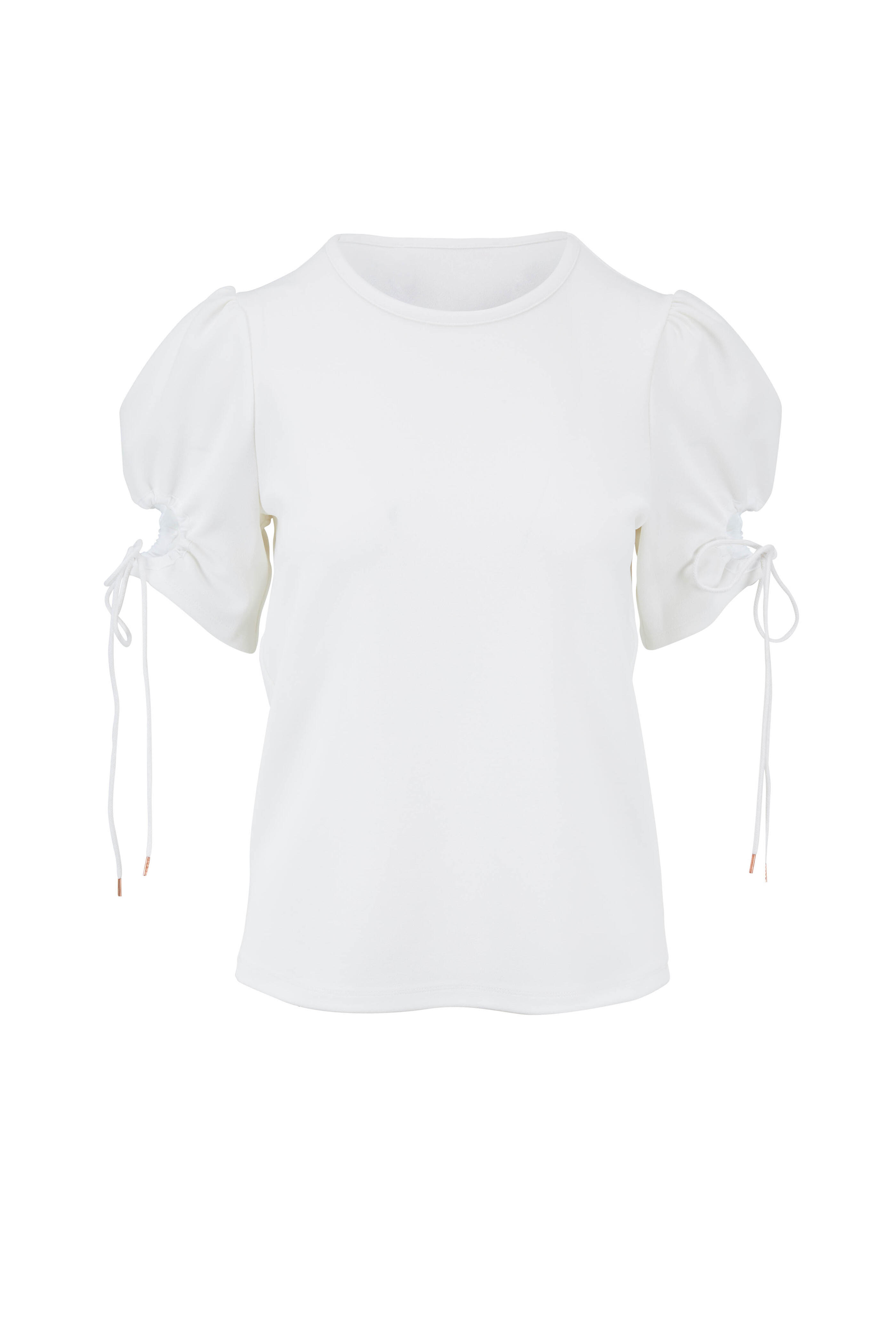 See by Chloé - White Keyhole Sleeve Blouse