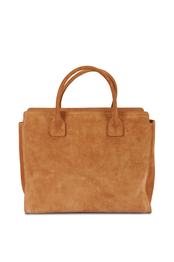 Nili Lotan Bianca Tawny Suede Tote - view 1