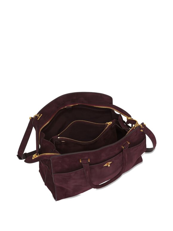 Métier Private Eye Burgundy Suede Handbag - view 6