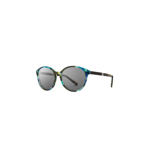 Shwood - Bailey Blue Opal Round Sunglasses | Mitchell Stores display picture 2