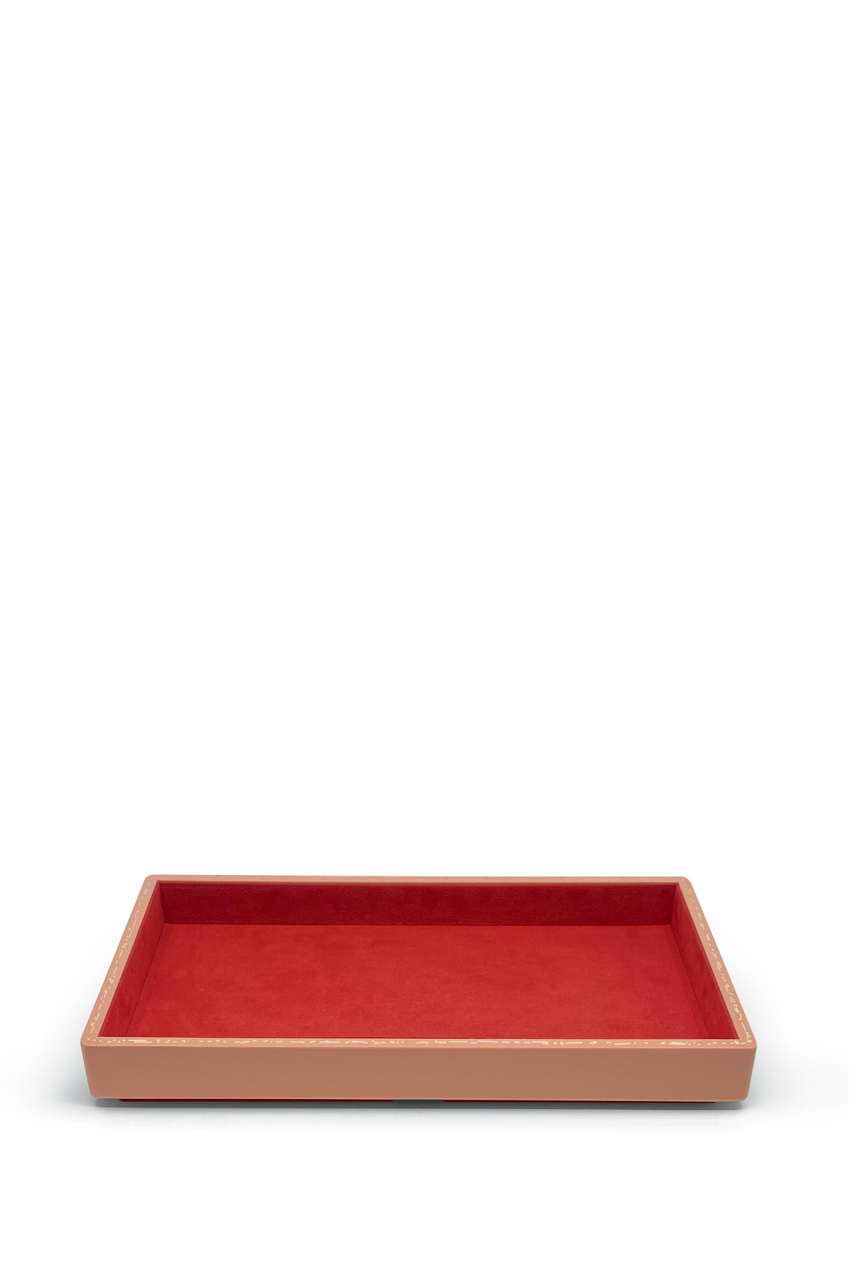 Trove - Blush Large Stacking Jewelry Tray