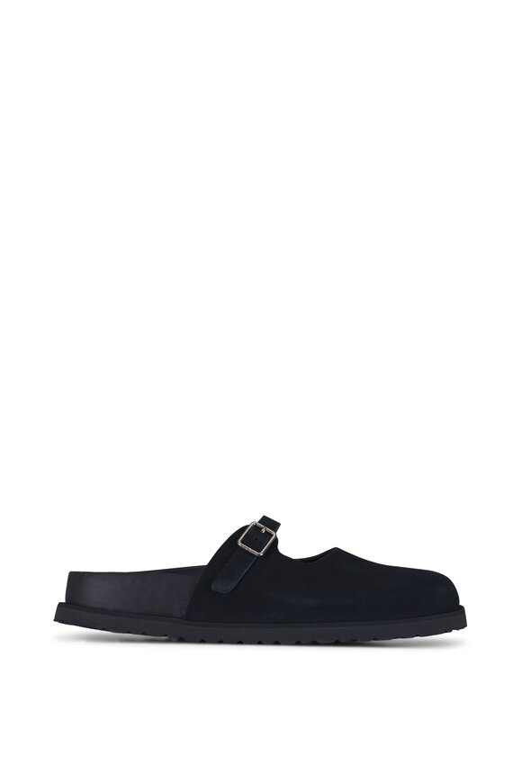 1774 Birkenstock Maria Cazador Black Suede Flat - view 2