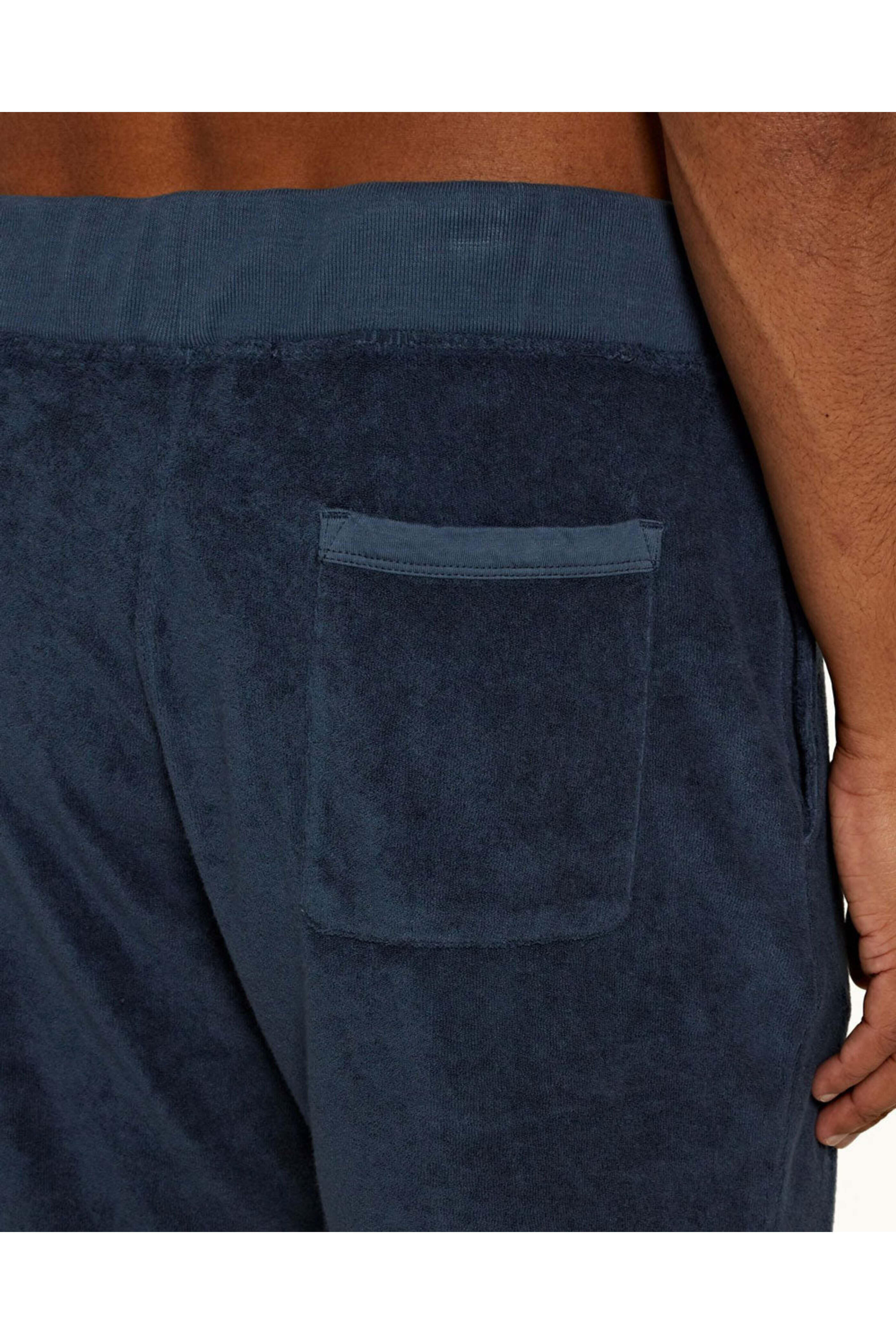 Orlebar Brown - Afador Toweling Sweat Short in Navy
