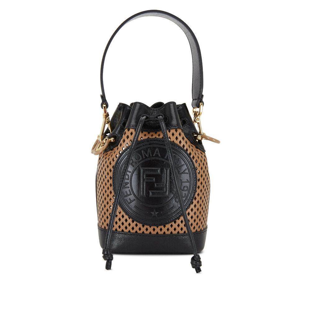 【FENDI】MON TRESOR BUCKET BAG NEW FENDI MULTICOLOR MON TRESOR BUCKET BAG PURSE NWT