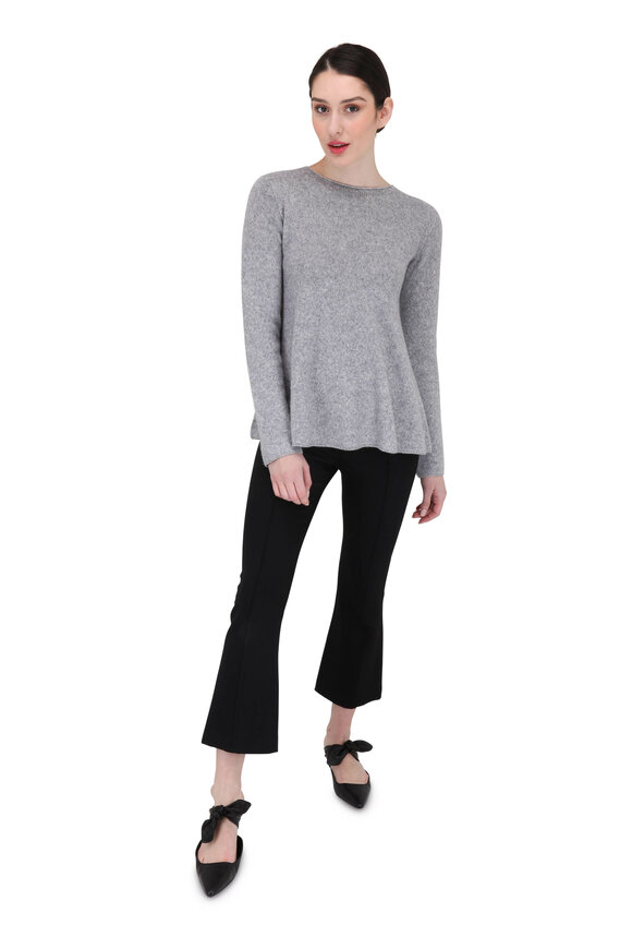 The Row - Sabel Medium Gray Swing Hem Sweater