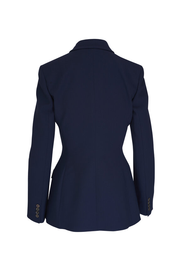 Michael Kors Collection - Georgina Midnight Double Breasted Blazer