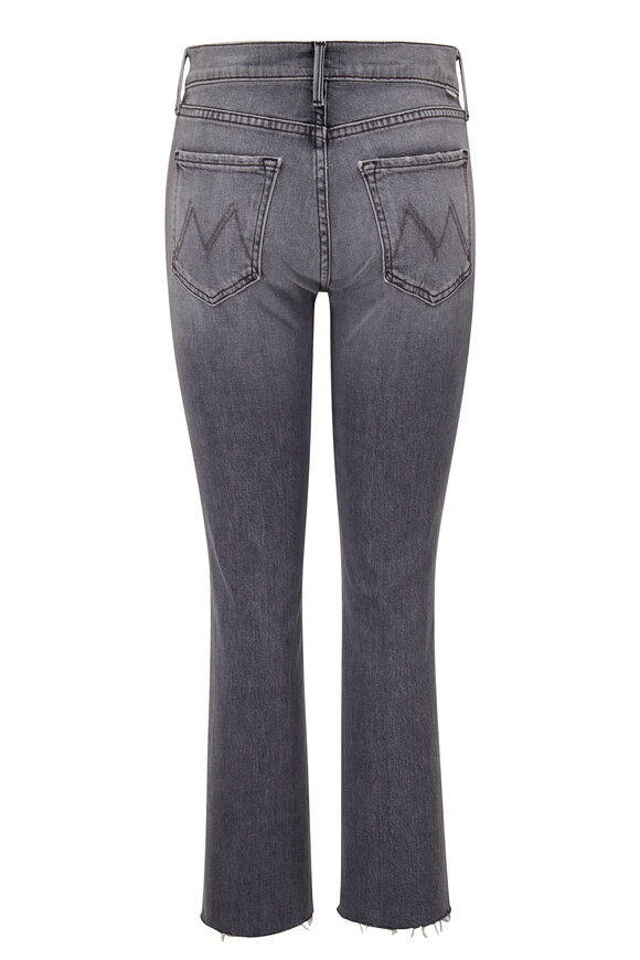 Mother - The Rascal Gray Ankle Fray Jean 