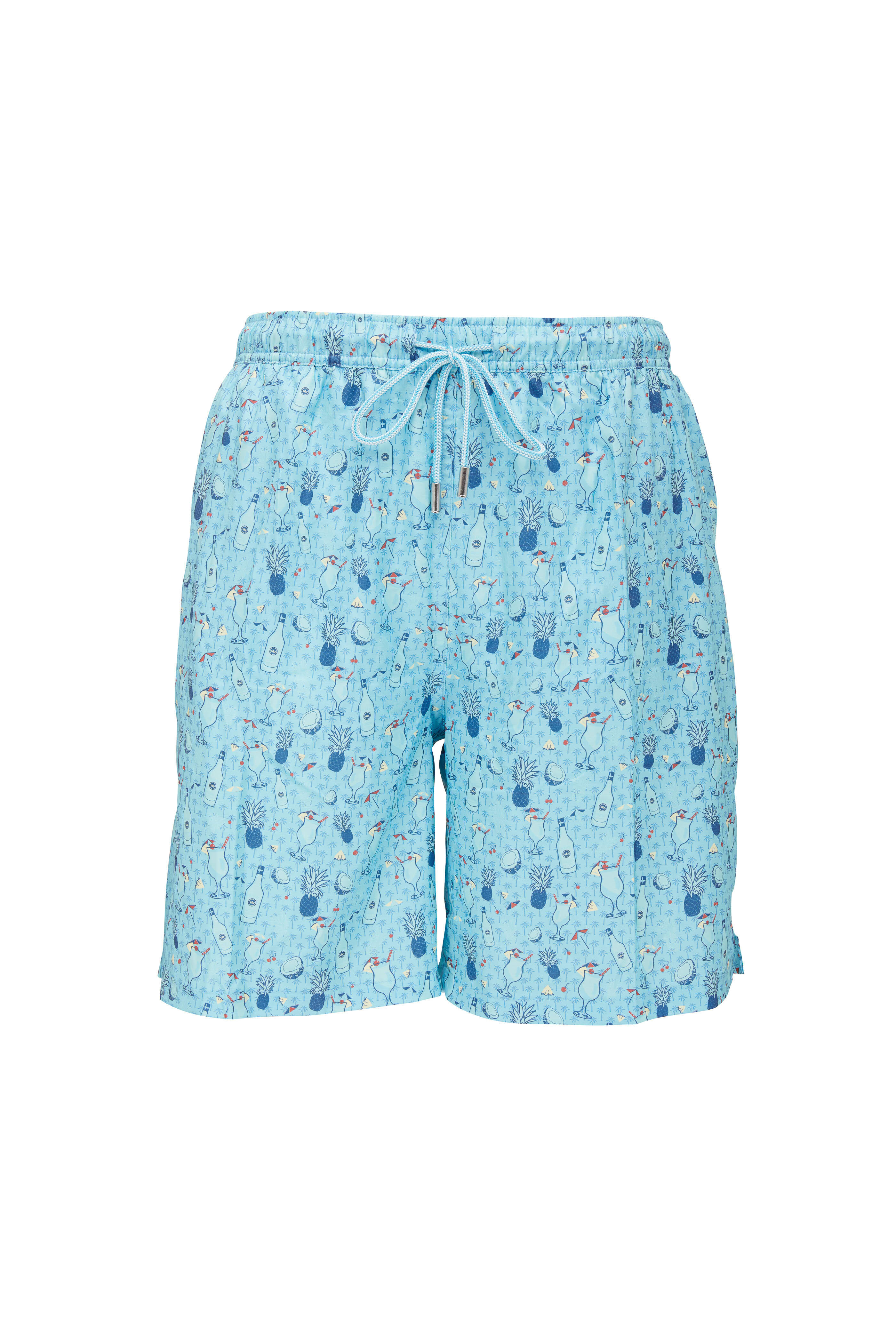 Peter Millar - Pina Coladas Turquoise Swim Trunks