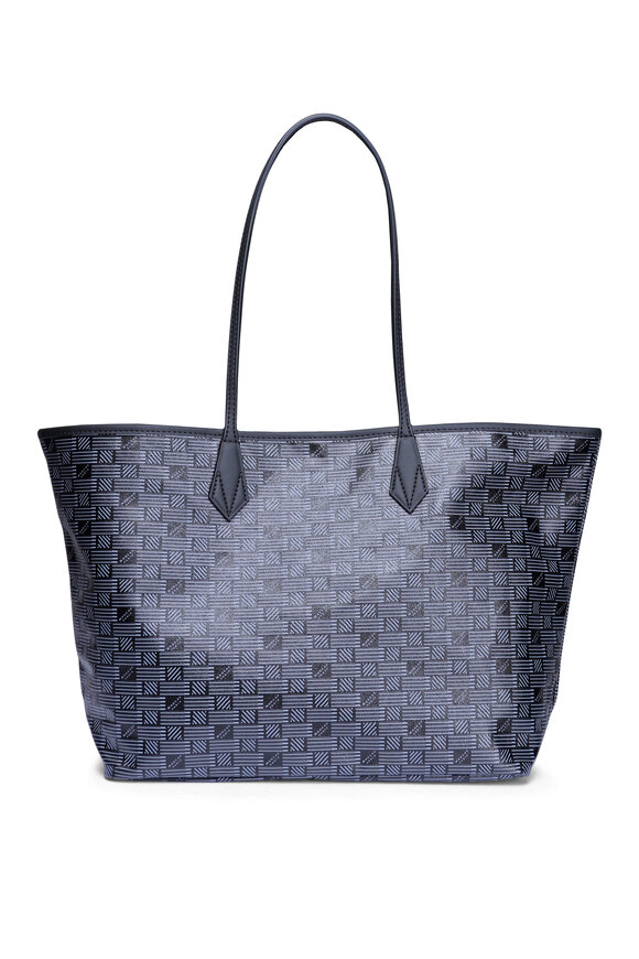 Moreau Paris Saint Tropez Black Canvas Tote