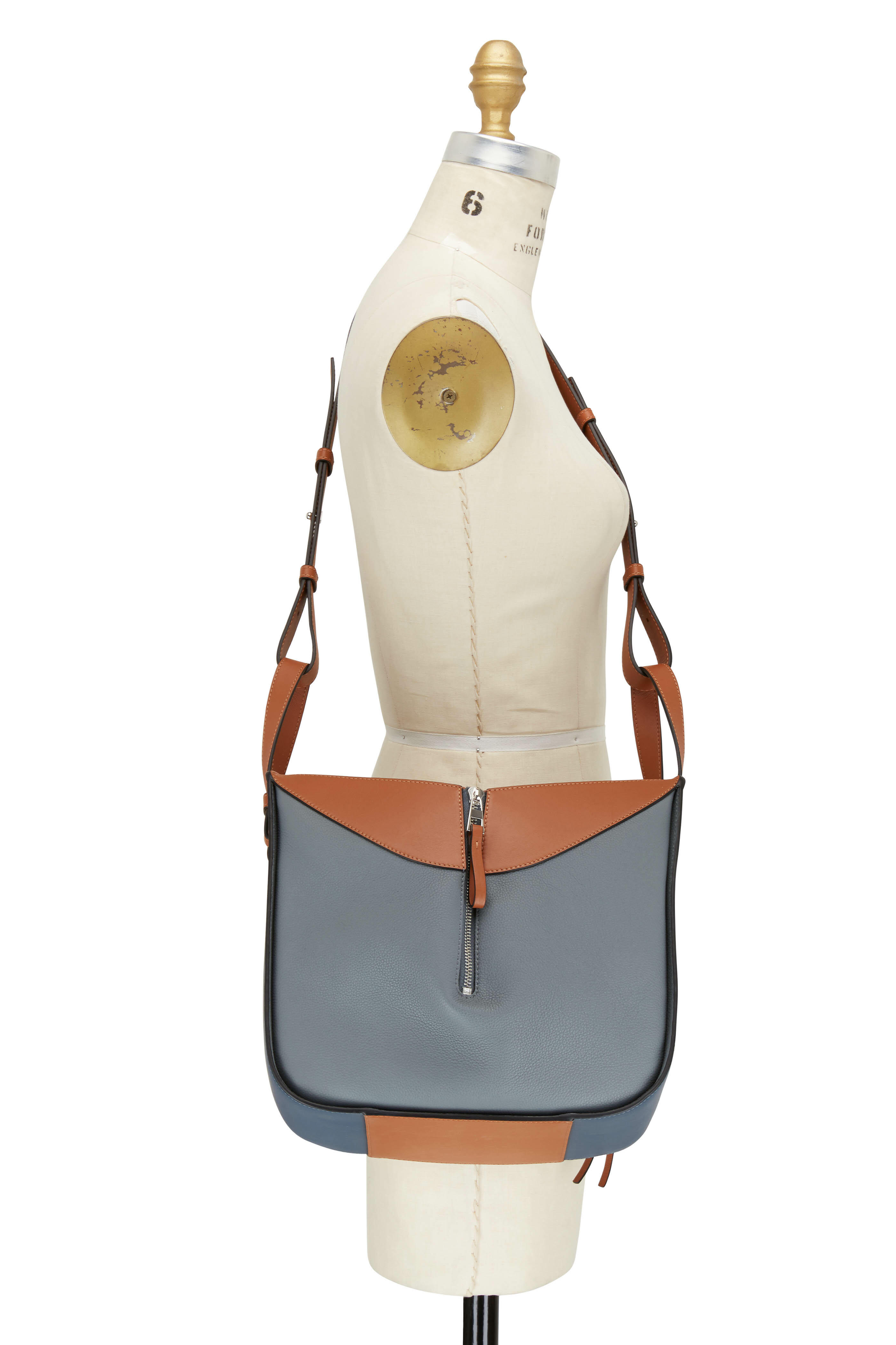 LOEWE HAMMOCK WOVEN ミディアム LOEWE Hammock woven leather tote bag | NET-A-PORTER