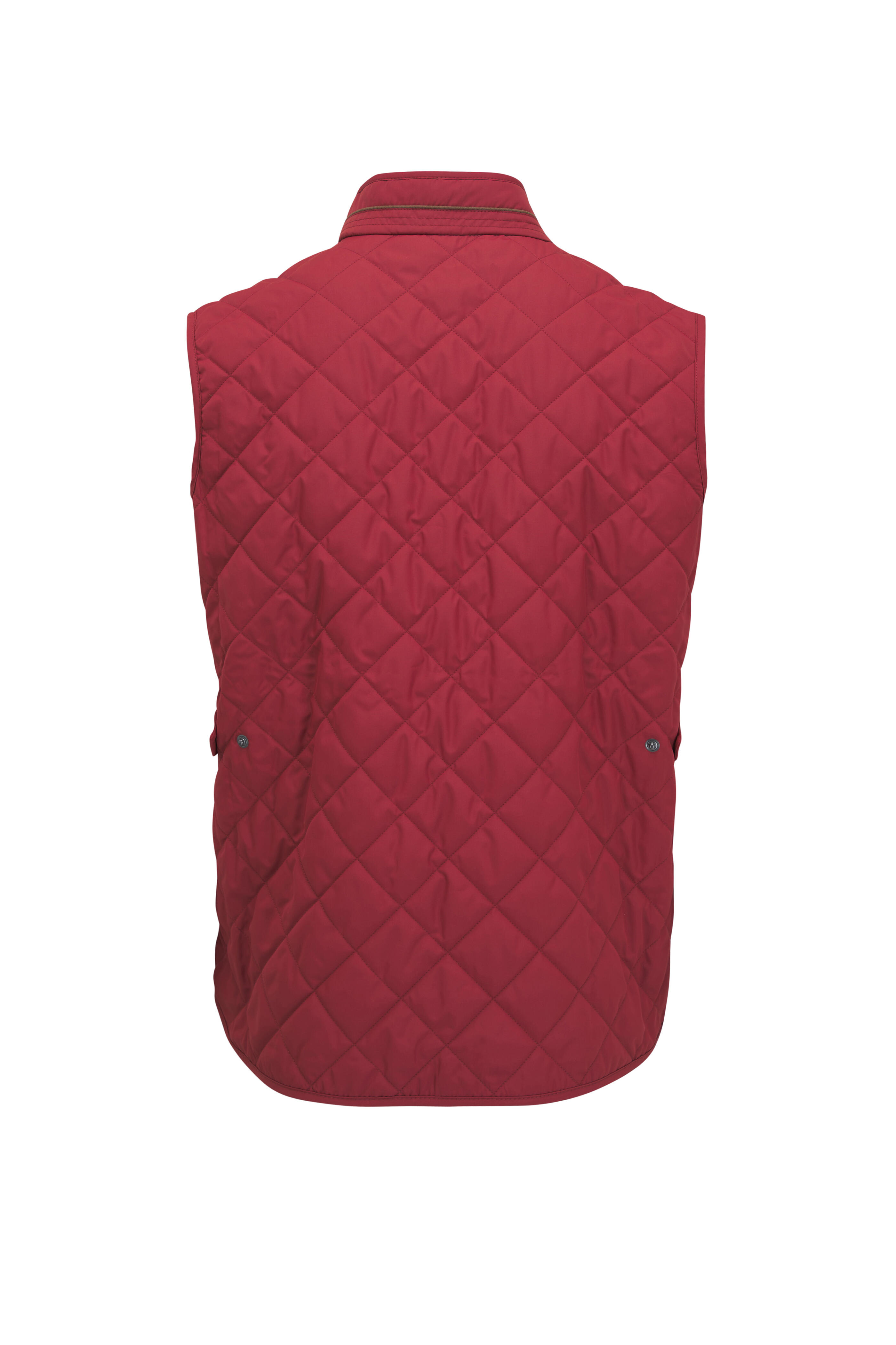 Peter Millar - Essex Quilted Burnt Orange Vest