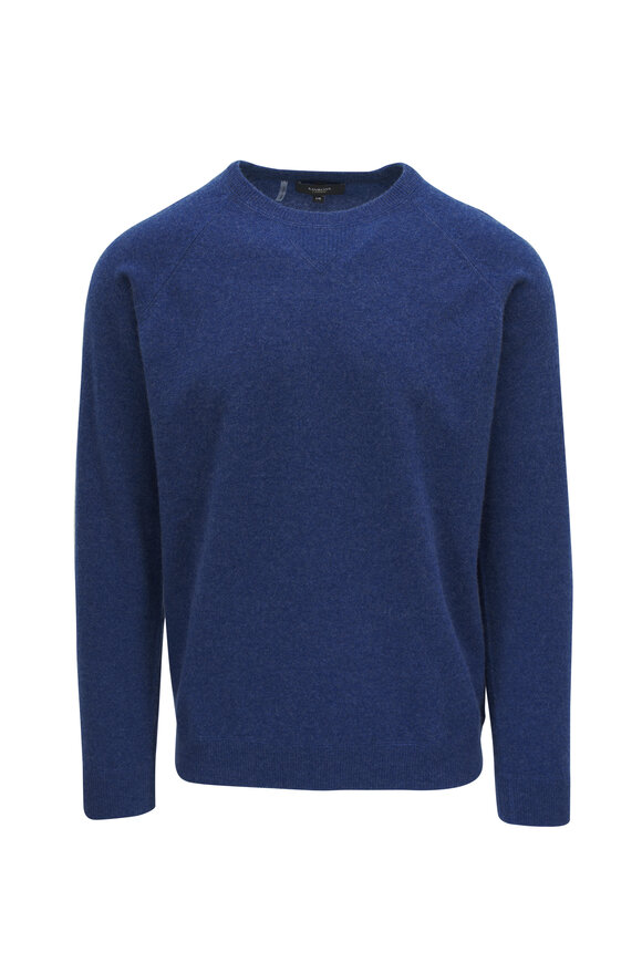 Kinross Midnight Blue Crewneck Sweater