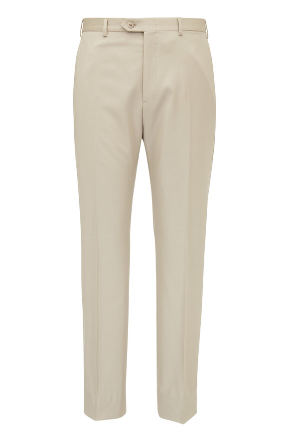 Brioni - Light Tan Solid Pant