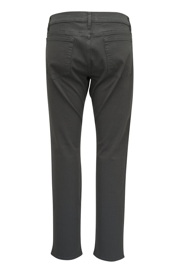 Frame - L'Homme Charcoal Gray Slim Straight Pant