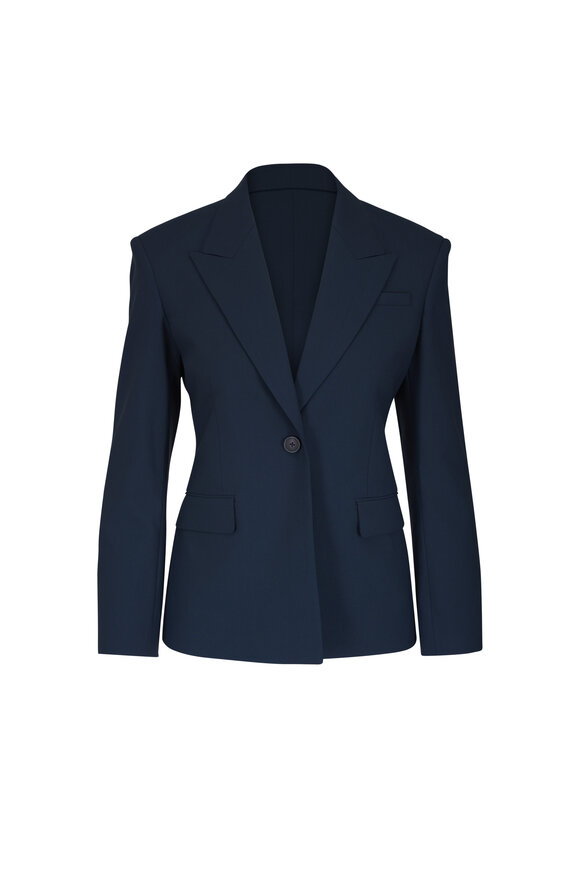 TWP Jasper Blueberry Ultrafine Twill Blazar - view 1