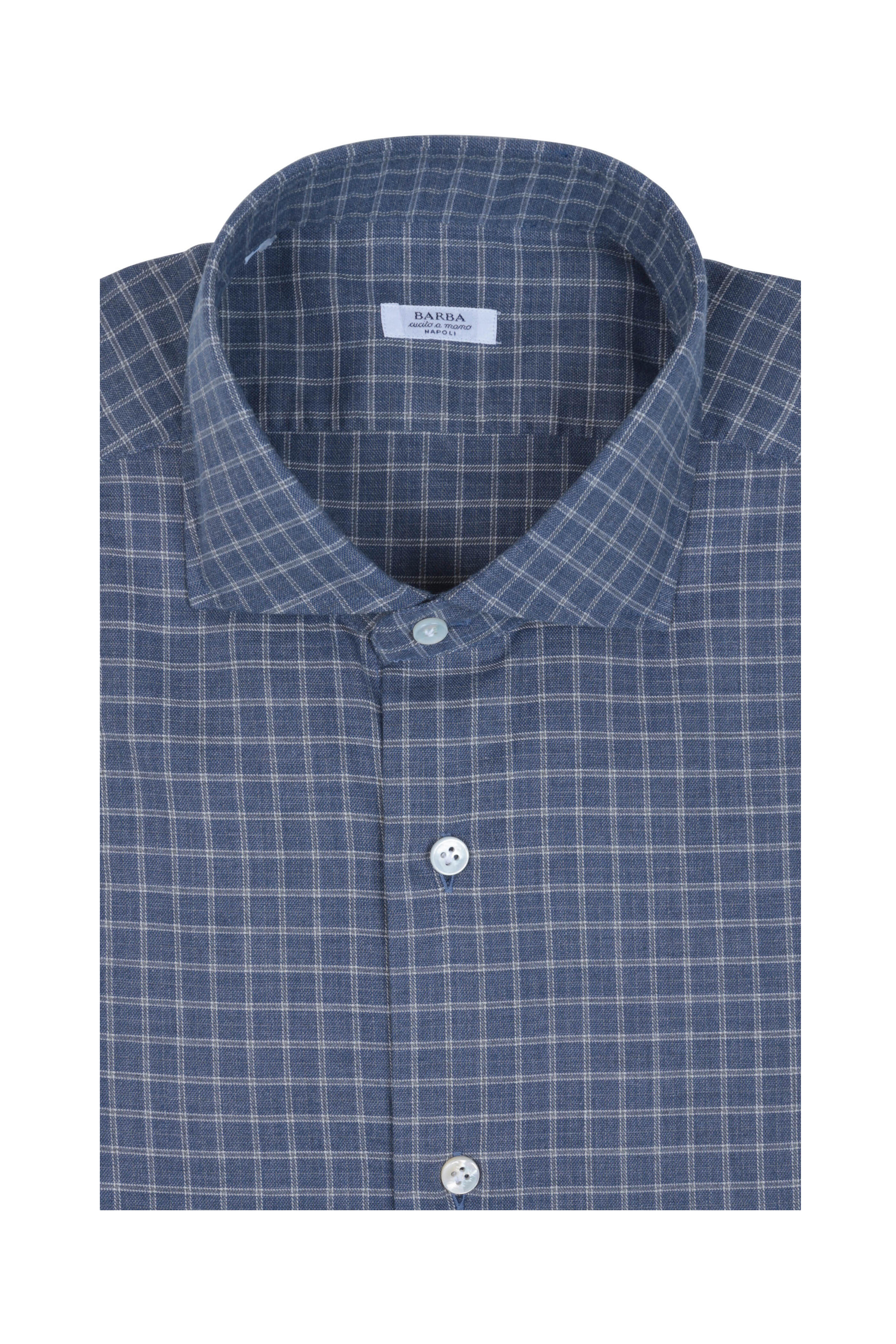 barba dress shirt Barba Super Slim Fit Striped Linen Dress Shirt 17x 37 (38" to 40" chest) NWT