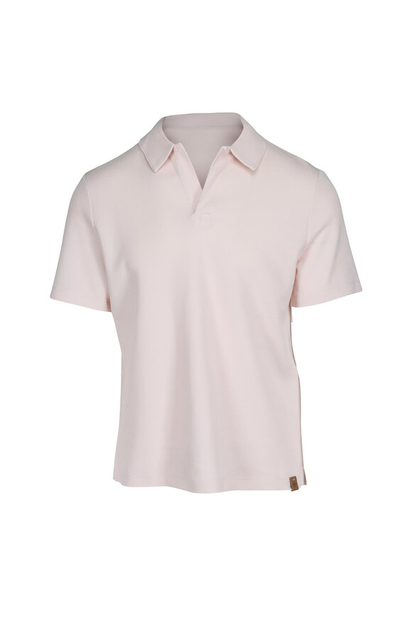 Jacob Cohen  Pink Johnny Collar Polo