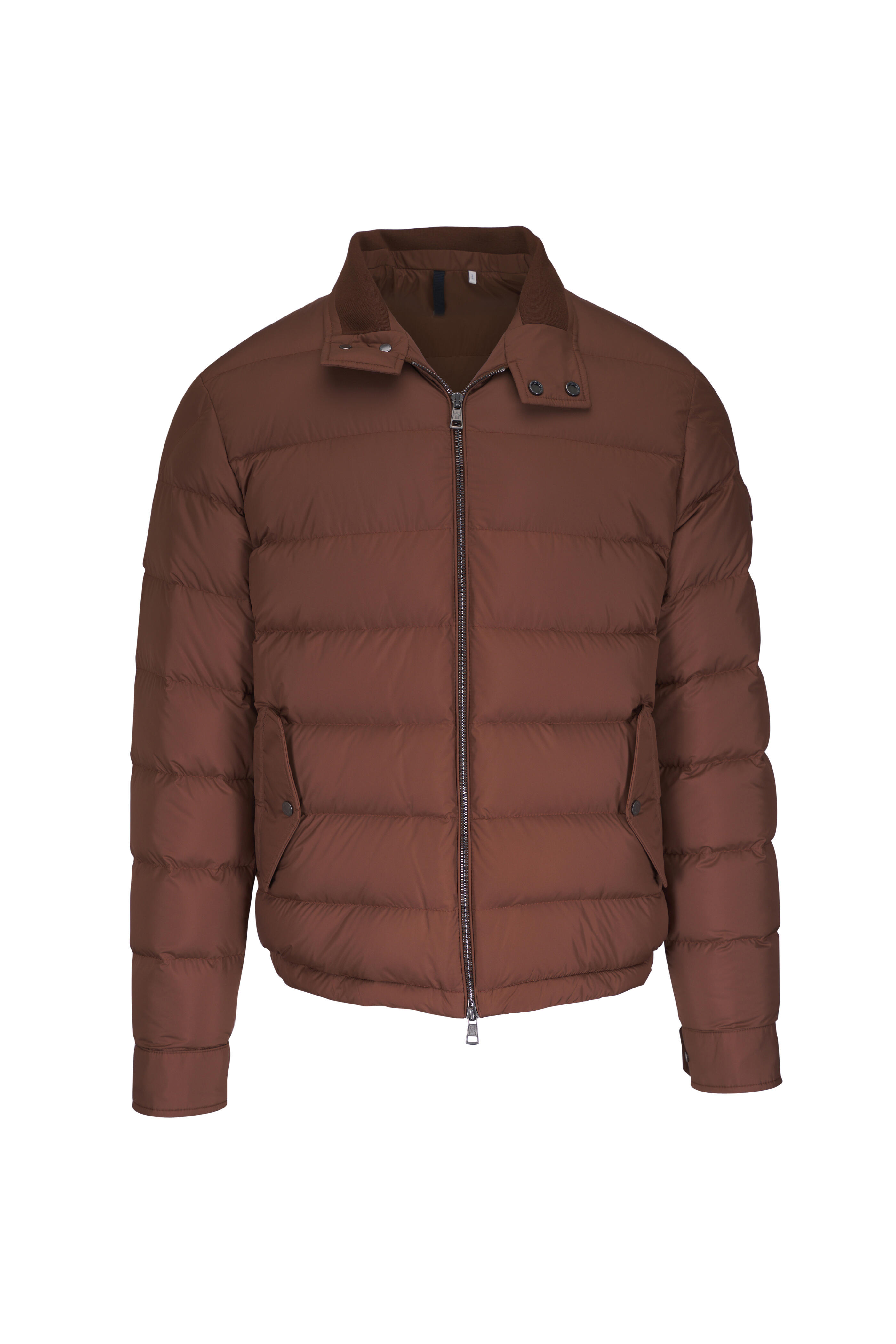 Moncler - Phrier Brown Quilted Down Jacket